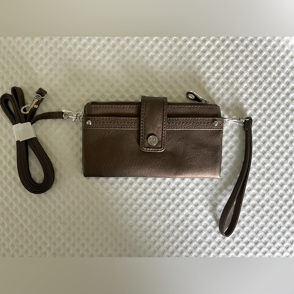 Relic brown hand purse, crossbody purse